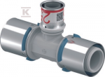 Uponor S-PRESS PLUS TEE Raudonas PPSU 40-25-40
