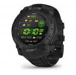 II&scaron;manusis laikorodis Garmin Instinct&reg; 3 &ndash; 50 mm, AMOLED, Tactical Edition Juodas su juodu dirželiu