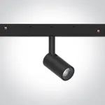 5W LED &scaron;viestuvas į magnetines sistemas MINI/P&P, juodas, 3000/4000K, 48V, 38&deg;, DALI, 42122AL/B/V