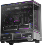 Thermalright TL-M10 Vision (Juodas) Kompiuterio Korpusas