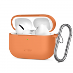 &bdquo;Tech-Protect&ldquo; silikoninis dėklas &bdquo;AirPods Pro&ldquo; ausinėms &ndash; oranžinis