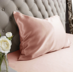 Patalynės komplektas Pink &Scaron;ilkinis pagalvės užvalkalas MULBERRY LIGHT Rožinis, 22 momas (M/M), 50x70 cm