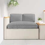 Pagalvių komplektas 3 pcs Pilka Oksfordo audinys