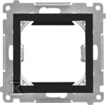 Kontakt Simon ADAPTERIS 45X45 MATINĖS JUODOS SIMON55