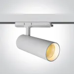 20/25/30W LED akcentinis &scaron;viestuvas į 3 fazių bėgelius, baltas, 3000/3500/4000K, 65606CT/W/V