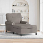 Gultas su pagalve Tortora 91 x 157 x 91 cm audinys