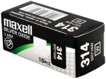 Baterija - Maxell 314 SR716W 1.55V sidabro oksidas 10 vnt.