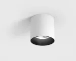 Lubinis &scaron;viestuvas 8W LED pavir&scaron;inis &scaron;viestuvas GHOST, baltas, 3000K, 50&deg;, dimeriuojamas