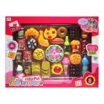 None Žaisliniai virtuvės reikmenys, maisto rinkinys Colorful Tableware 514102057/7638-2, įvairių spalvų