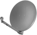 Palydovinė antena DD-Print aliumininė palydovinė antena Classic-Line 1000 95x105cm - Antracitas: RAL 7011 X7093