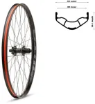 WTB PROTERRA i30x29'' galinis 148x12 32 6 varžtų SMS