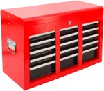AW-Tools AWTOOLS METALINĖ ĮRANKIŲ DĖŽĖ 9 STALČIAI 60x26x39cm