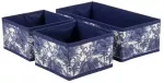 ORDINETT Kyoto modular 3-piece organizer set