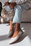 Baltos balerinos Step in style