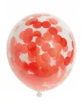Globos Europe Bv Burbuliukai, raudoni konfeti