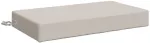 Sėdynės pagalvėlė SOEST 100% poliesteris Balta 70 x 40 x 10 cm