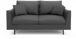 CITYSOFA 2 vietų sofa Alfama - Tamsiai pilka