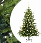 Dirbtinė kalėdinė eglutė su rutuliuku 120 cm 150 LED