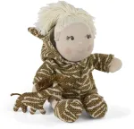 Smallstuff - Doll clothing, zebra coat with shoes and pet