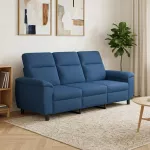 Sofa Mėlyna 214 x 90 x 95 cm Audinys