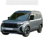 GrizzGlass bespalvė techninė HeavyDuty Clear danga de&scaron;iniajam krovinio skyriaus durų slenksčiui, skirta Ford Transit Courier (2024-2026) (GRZ22324)