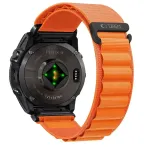 TECH-PROTECT NYLON PRO GARMIN FENIX 5X / 5X PLUS / 6X / 6X PRO / 7X / 8 / 8 PRO / 9 / 9 PRO (51 MM) Oranžinis