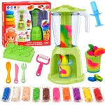 Jokomisiada Modelling Dough Mai&scaron;ytuvas Smoothies Desserts 10 Colours Creative Set ZA6219