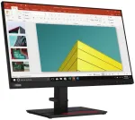 Lenovo ThinkVision P24q-20, 60.5 cm (23.8"), 2560 x 1440 pikselių, Quad HD, LED, 6 ms, Juodas