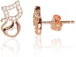 Diamond Sky Jewelry Vaiki&scaron;ki sidabriniai auskarai su cirkoniais &bdquo;Katė VI&ldquo;