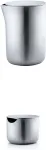 Blomus Basic 63620 pieno ąsotis su nerūdijančio plieno dangteliu + 63621 cukrinė su nerūdijančio plieno dangteliu Basic