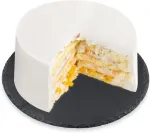 Besisukantis padėklas i&scaron; skalūno, 30 cm skersmens
