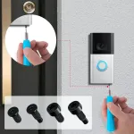 Atsuktuvas Ring, atsuktuvas Doorbell, dvipusis Torx atsuktuvas su 40 vnt. T6 T15 varžtais Doorbell apsaugos rinkiniui, skirtas Ring Doorbell, Video Doorbell (oranžinis)