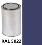 Dažai lakas ral 5022 granatų pusiau matinis 16-40% vinilo akrilas 1l