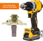 Ecsing 1 poros anglies &scaron;epetėlių su žalvariniais laikikliais 610126-00, suderinami su Dewalt Dc411 Dcg412 Dcs380 Dc390 Dcs391 Type 1