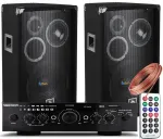 Kompiuterio kolonėlės Dibeisi Kolonėlių komplektas 600w stiprintuvas bluetooth radio usb aux