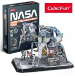Cubicfun puzzle 3d nasa apollo 11 mėnulio modulis, 93 detalės, dėlionė vaikams