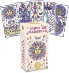 Dusserre Cartomancie Dusserre Tarot de Marseille Pastel taro kaladė, 80 kortų