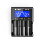 Xtar universalus 4 x Li-ion ir Ni-MH akumuliatorių įkroviklis su LCD ekranu VC4