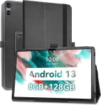 Mama mouth dėklas, suderinamas su umidigi a13, apsauginis dėklas su auk&scaron;tos kokybės pu oda, skirtas umidigi a13 tab/doogee t10 plus 10.5 colių plan&scaron;etiniam kompiuteriui, juodas