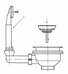 Ventilis FRANKE plautuvės ROL/ROX/RON 610-41, d 3''1/2, užkem&scaron;amas