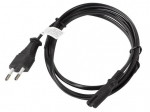 LANBERG CEE 7/16 IEC 320 C7 euro radio power cord 3m juodas