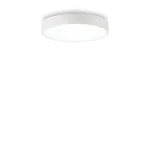 Lubinis &scaron;viestuvas Ideal Lux 25W ceiling lamp with 1 light HALO, 3000K, chrome