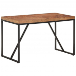 Valgomojo stalas, 120x60x76cm, akacija ir mango mediena