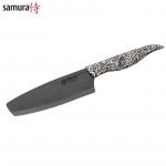 Sia Samura Latvija Keraminis Peilis nakiri 16,5cm &bdquo;INCA" juodas