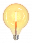 DELTACO SMART HOME LED lempa, E27, WiFI 2.4GHz, 5.5W, 470lm, diminama, 1800K-6500K, 220-240V, SH-LFE27G125