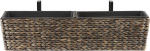 Beliani Pot 80 x 20 x 18 cm rudos spalvos KVALA
