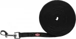 TRIXIE Tracking pavadys, gumuotas S-M 1m/15mm, juodas