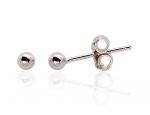 Sidabriniai auskarai Vinukai, Praba: 925&deg;, Metalas: Sidabras - 0.5 g. - 3.1 mm.