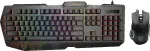 Klaviatūra Vertux Vertux 26 anti-ghosting Rinkinys Gamingowy Pelė Klaviatūra VENDETTA 3200 DPI RGB LED