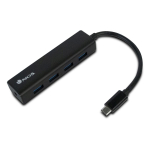4 lizdų USB &scaron;akotuvas NGS WONDERHUB4 5 Gbps Juoda